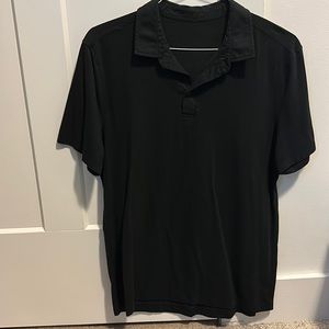 Black lululemon polo
